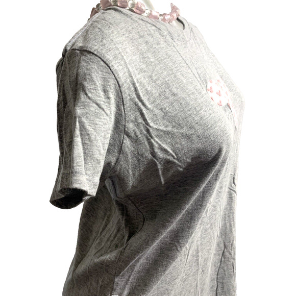 Disneyland Adult Light Gray Mickey Mouse Disney Cotton T-Shirt in Size Small 4 6 - Picture 5 of 9